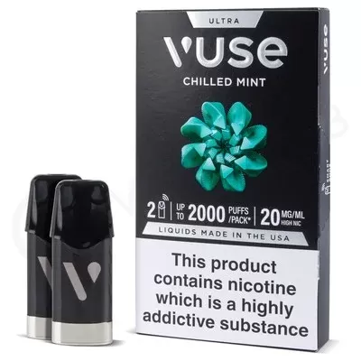 Chilled Mint Vuse Ultra Prefilled Pods