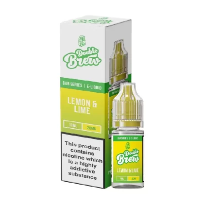 Lemon & Lime Nic Salt E-Liquid by Double Brew - Vape Product, Vape Product