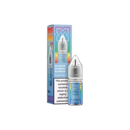 Pod Salt Nexus Rainbow E Liquid 10ml - Nicotine Strength#20mg>10mg>5mg