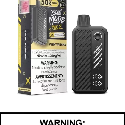 Vibin Vanana Flavour Beast Beast Mode Max 2 Disposable Vape
