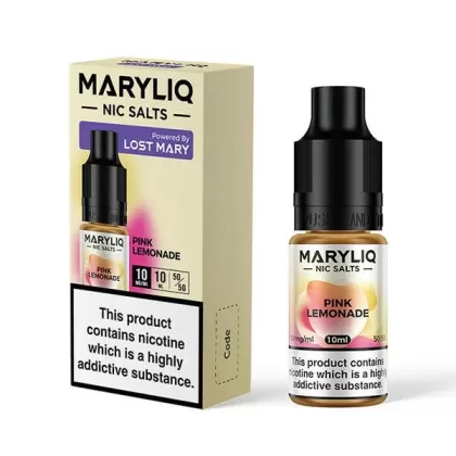 Maryliq Pink Lemonade Nic Salts by Lost Mary
