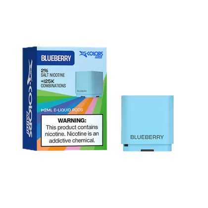 Zlabs Zcolors Mini Blueberry Pod - Nicotine Strength#Blueberry