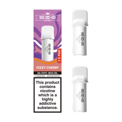 Fizzy Cherry SKE 600 Pro Pods - Ecigwizard