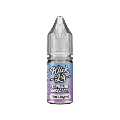 Wick Liq Bar Salt Sour Blue Raspberry Nic Salt E-Liquid - Nicotine Strength#20mg>10mg>5mg