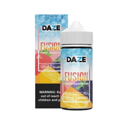 Strawberry Blackberry Lemon Iced by 7Daze Fusion 100mL - Vaporider Deals