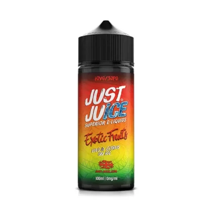 Lulo & Citus on Ice 100ml E-Liquid Shortfill by Just Juice Exotic Fruits - Vapestreams Co