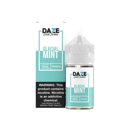 7 Daze Salt Series Glacial Mint eJuice - Vape Product; Vape Product, Vape Product