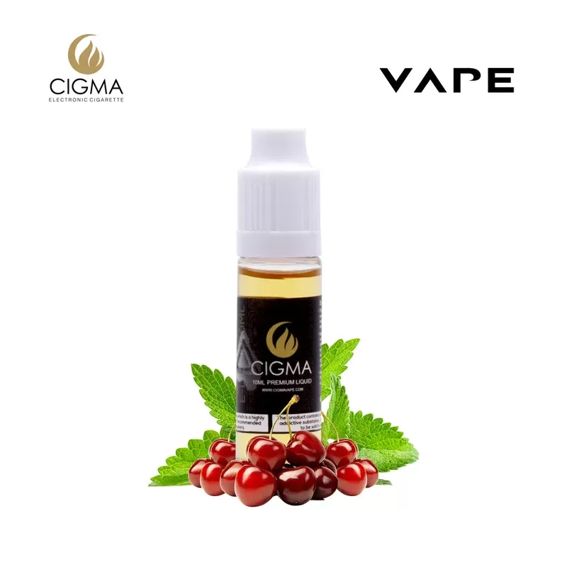 Cigma e-Liquid – Cherry Menthol 18mg 10ml Bottle | Cigee
