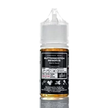 BSX Vapor Salt Nic E-Liquid - Butterscotch Reserve - 30ml - 50mg