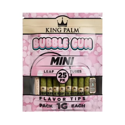 King Palm 25 Mini Rolls – Bubble Gum - Vape Store