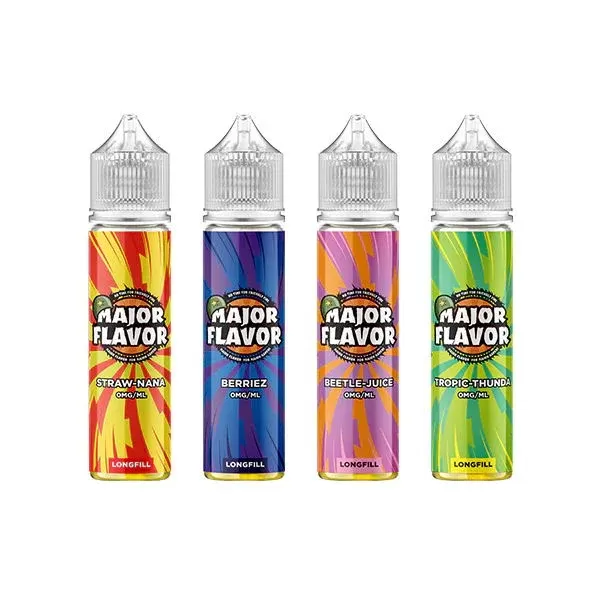 Major Flavor Longfill E-liquid 50ml