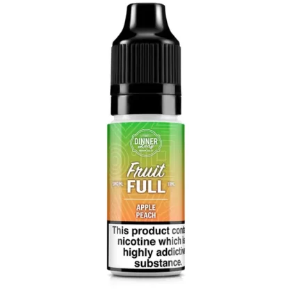 Apple Peach Fruit FULL Nic Salt E-Liquid by Dinner Lady - 20mg