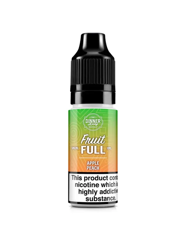 Apple Peach Fruit FULL Nic Salt E-Liquid by Dinner Lady - 20mg