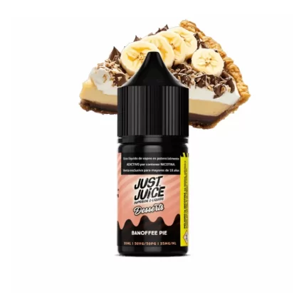 Just Juice Banoffee Pie – 10mg Salt Nicotine E-Liquid