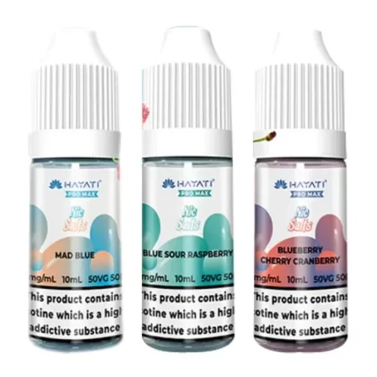 Hayati Pro Max Nic Salt E-Liquid - Box of 10 - Bubblegum Ice / 10mg