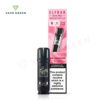 Pink Lemonade Prefilled Pods by Elf Bar Elfa Pro