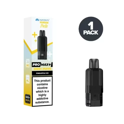 Pineapple Ice Hayati Pro Max Plus Prefilled Pods