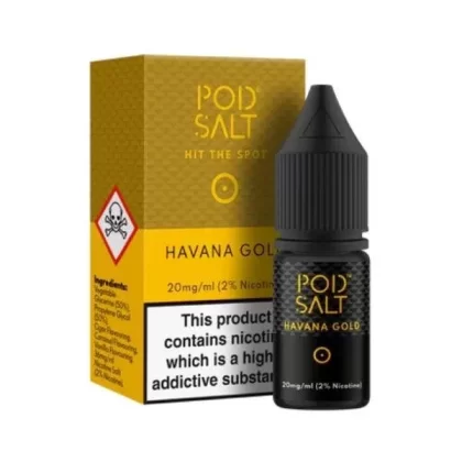 Pod Salt Havana Gold E Liquid Salt Nicotine