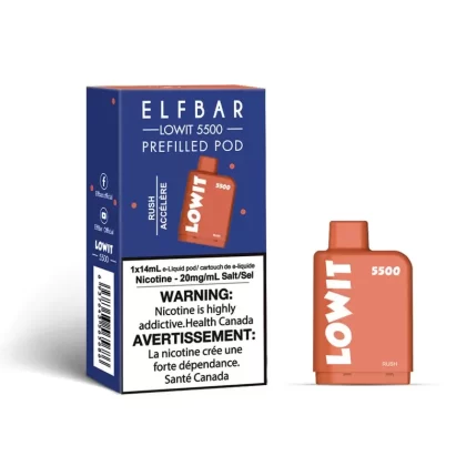 ELF BAR LOWIT 5500 – RUSH