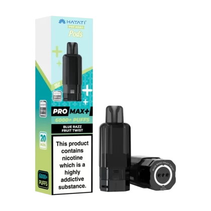 Blue Razz Fruit Twist Hayati Pro Max+ Refill Pack - Ecigwizard