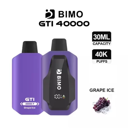 BIMO GTI 40000 Puffs – Grape Ice - Ozvapeone (5B75B6)
