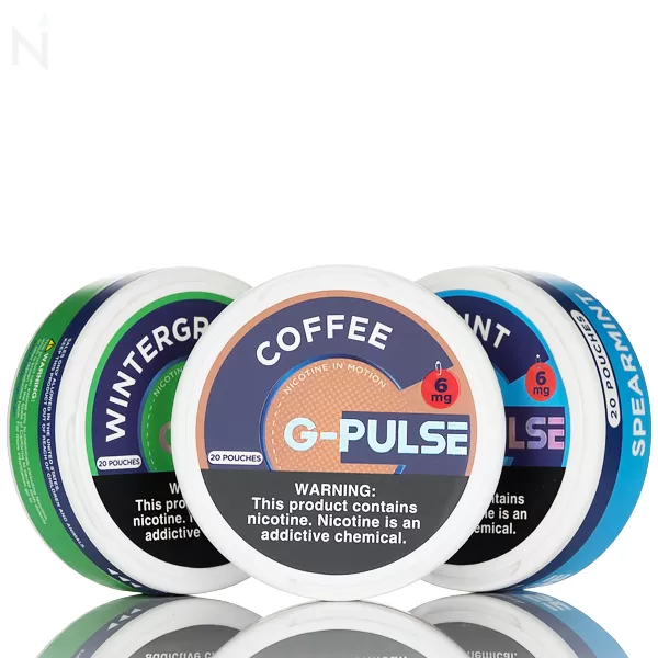 G-Pulse Nicotine Pouches - Peppermint 6mg