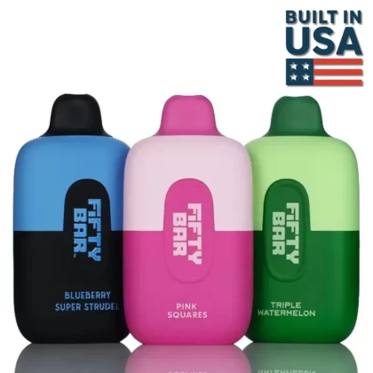 Fifty Bar 6500 Puffs Disposable Vape - 14ML - Pacific Cooler