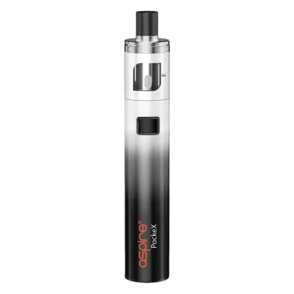 Aspire PockeX Refillable Vape Starter Kit - Black/White Gradient