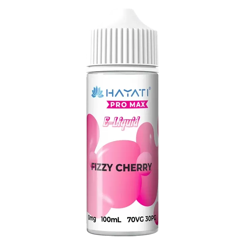 Hayati Fizzy Cherry 100ml Shortfill Vape Juice