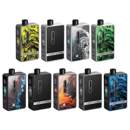 Lost Vape Gemini Hybrid Pod Mod Kit 80W - Black Fire & Ice