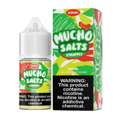 Strapple Nicotine Salt by Mucho - Size#30ml~Nicotine#35MG>50MG