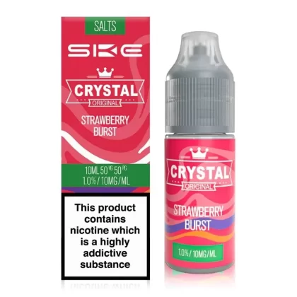 Strawberry Burst By SKE Crystal Salts 10ml - Nicotine Strength#20mg (Salt)>10mg (Salt) (C604E7)