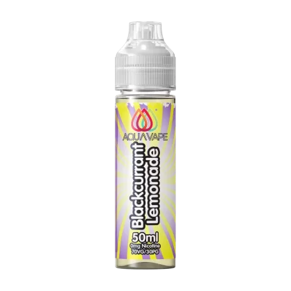 Blackcurrant Lemonade by Aquavape 50ml - ICE NIC SHOT (+£0.99) - Ecigwizard