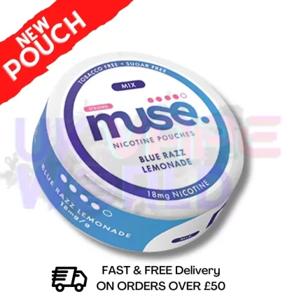 Blue Razz Lemonade Muse Nicotine Pouches