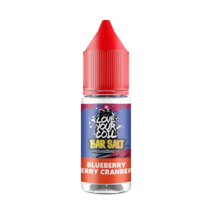 Blueberry Cherry Cranberry Love Your Coil Bar Salt 10ml Nic Salt E Liquid