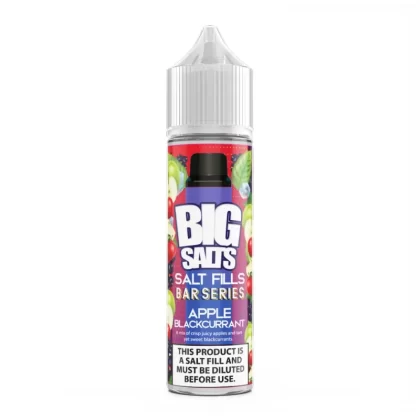 Big Salts Apple Blackcurrant – 60ml Salt Fills E Liquid - Vapourdays Co