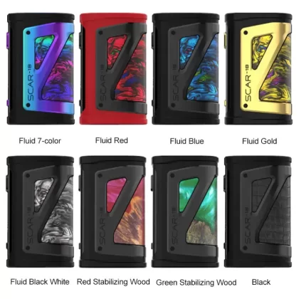 Smok Scar-18 230W Box Mod - Fluid Red