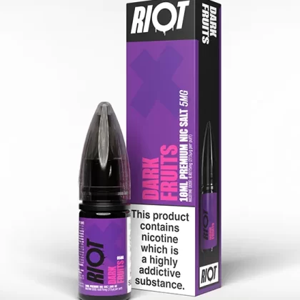 Dark Fruits Nic Salt E-Liquid - Riot X