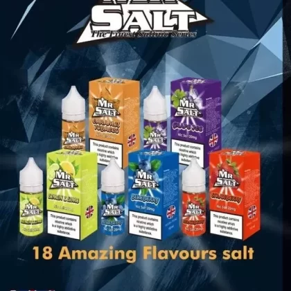 Mr Salt Nic Salt 10ml 10mg/20mg – Pack of 10 | New Flavours