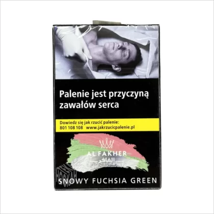 Tytoń Al Fakher Snowy Fuchsia Green 50g