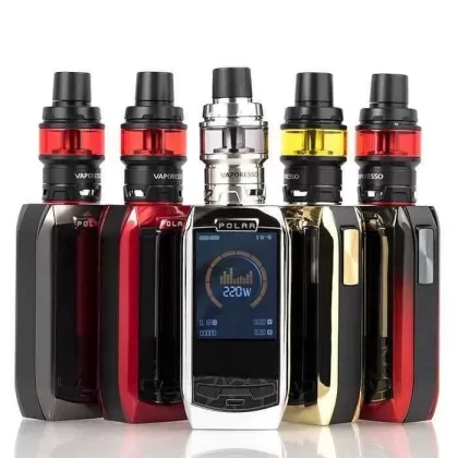 VAPORESSO Polar 220W & Cascade Baby SE Starter Kit + Batteries