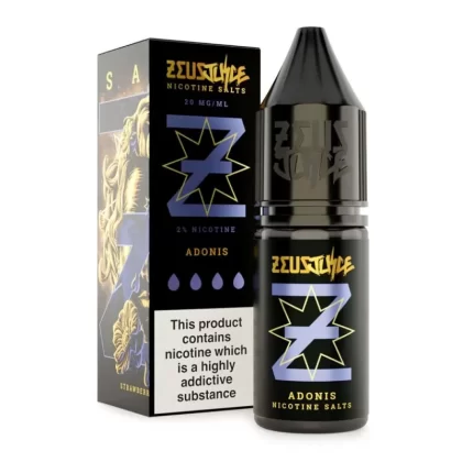 Adonis Nic Salt E-Liquid by Zeus Juice (10ml) - 5mg