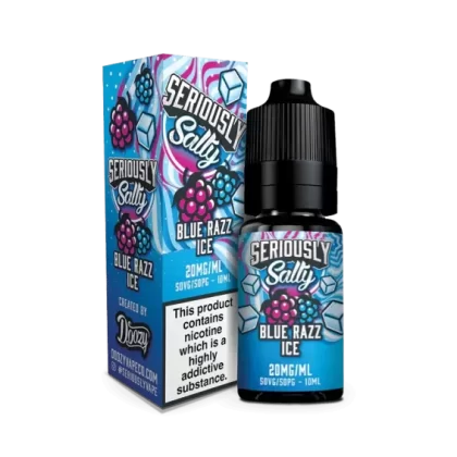 Blue Razz Ice Nic Salt By Seriously Salty