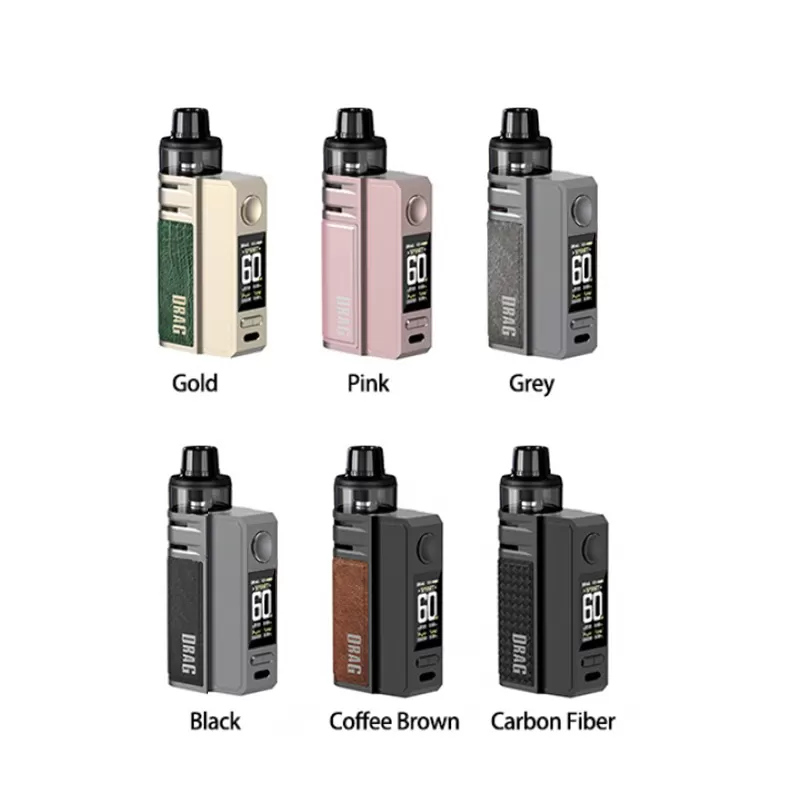 VOOPOO Drag E60 Pod Kit - Gray - Image 2