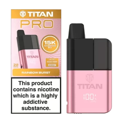 Titan Pro 15K Prefilled Pod Kit Rainbow Burst