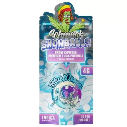Schmack Snowballs THC-A Pre-Rolls – 2ct (4g)