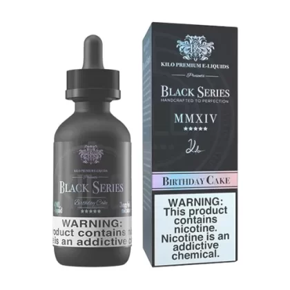 Birthday Cake by Kilo Black Series 60ml - Vape Product, Vape Product