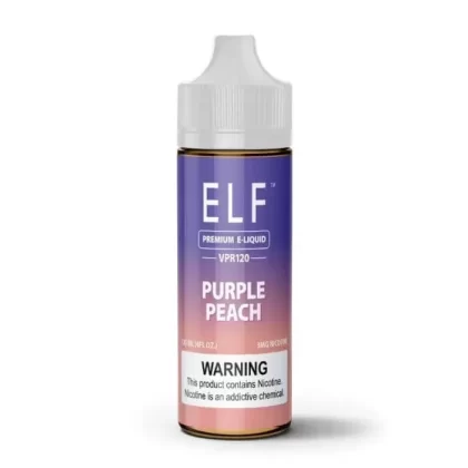 Purple Peach E-Liquid by ELF VPR120 - Size#120ml~Nicotine#3MG>6MG
