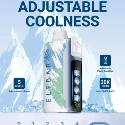 Elf Bar Ice King 30000 Puffs - Blue razz ice, Watermelon ice