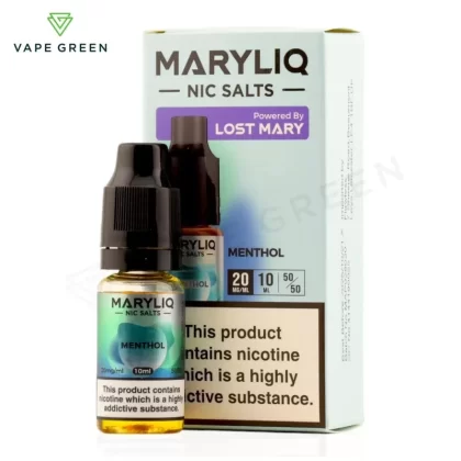 Menthol Nic Salt E-Liquid by Lost Mary Maryliq - Eliquidsupply